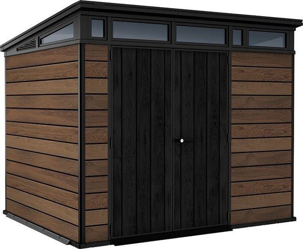 Pent Signature Horizontal Zahradní domek 9x7, 279 x 226 x 216 cm, hnědý KETER 259818
