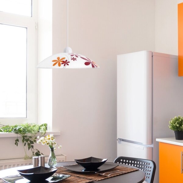 Rabalux 1800 - Lustr IRIS 1xE27/60W/230V