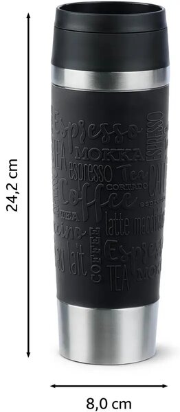 Travel Mug Cestovní hrnek, 0,5 l, černý TEFAL N2022010