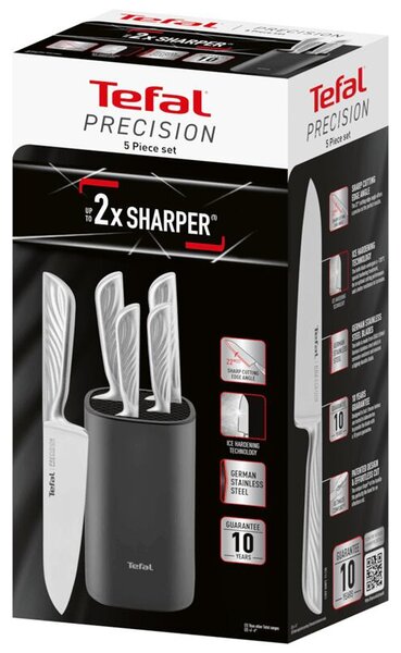 Precision Sada nožů 4 ks + blok TEFAL K289S555