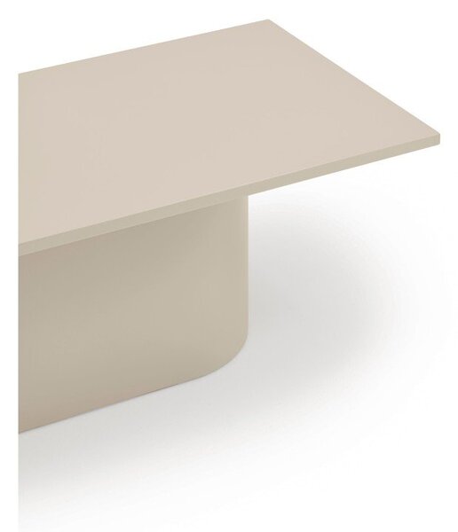 Krémový konferenční stolek 50x111 cm Totem – Teulat