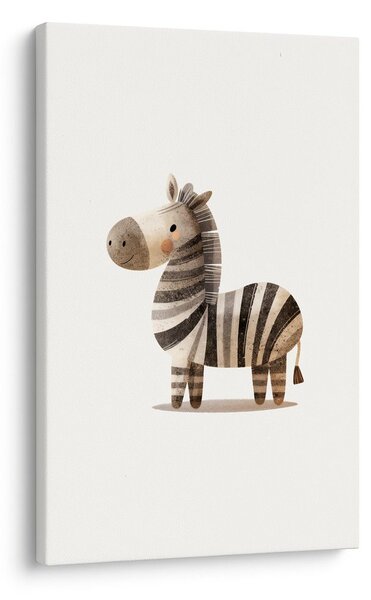 Obraz roztomilá pruhovaná zebra