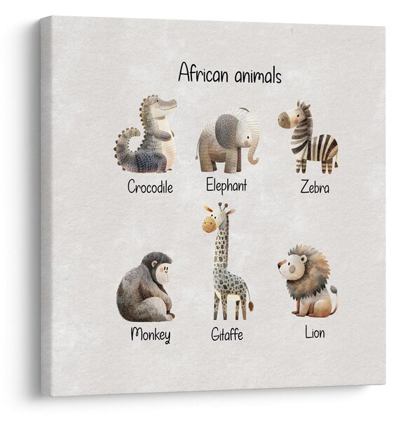 Obraz africká zvířata