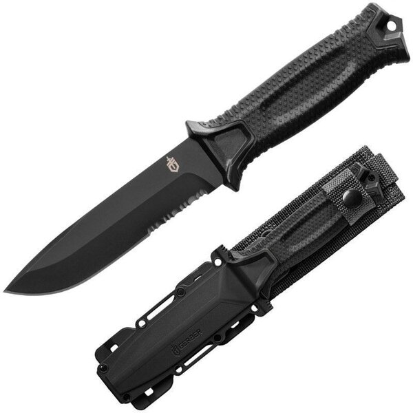 StrongArm Nůž, kombinované ostří, černý GERBER 1027840