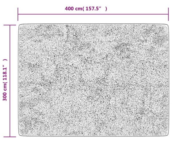 Koberec pratelný vícebarevný 400 x 300 cm 136635