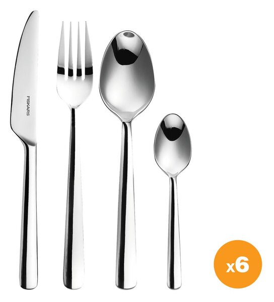 Functional Form Souprava příborů 24 ks, lesklé FISKARS 1071623