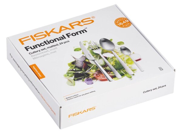 Functional Form Souprava příborů 24 ks, matné FISKARS 1071624