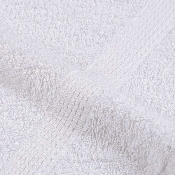 Ručníky FROGN 50 ks bílé 30x30 cm 360 g/m² 136644