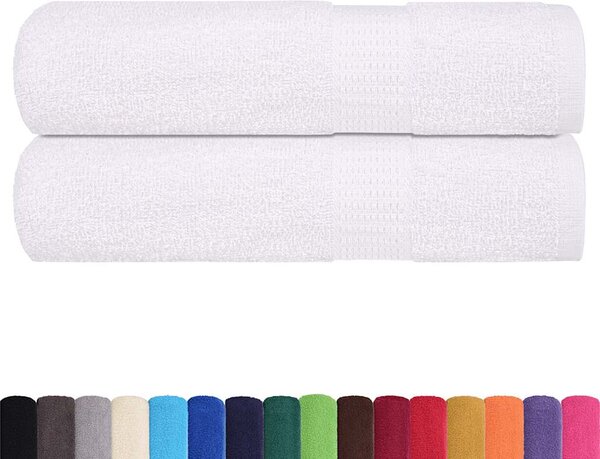 Ručníky FROGN 2 ks bílé 100x150 cm 360 g/m² 136657