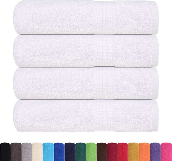 Ručníky FROGN 4 ks bílé 50x100 cm 360 g/m² 136650