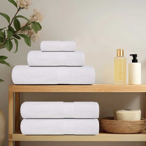 Ručníky FROGN 50 ks bílé 50x100 cm 360 g/m² 136652