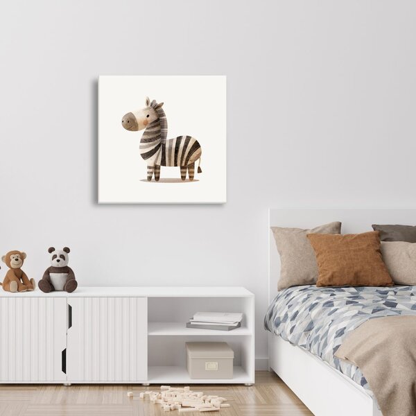 Obraz veselá zebra pro děti