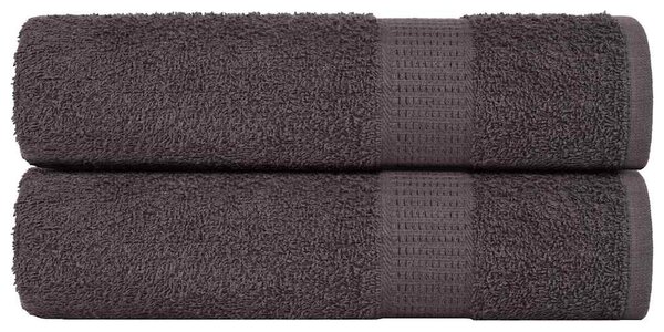 Ručníky FROGN 2 ks antracitové 50x100 cm 360 g/m² 136681