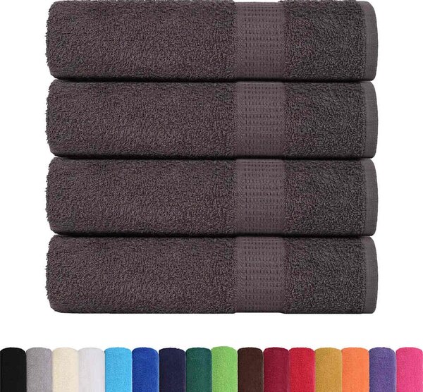 Ručníky FROGN 4 ks antracitové 50x100 cm 360 g/m² 136682