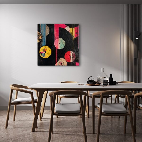 Obraz fantazie vinylových desek
