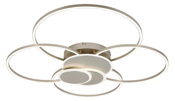 STROPNÍ LED SVÍTIDLO, 90,5/81/9,5 cm Novel - Stropní svítidla