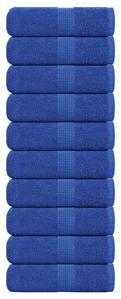 Ručníky pro hosty FROGN 10 ks modré 30x50 cm 360 g/m² 136709