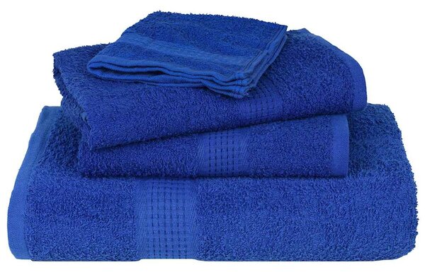 Ručníky FROGN 4 ks modré 30x30 cm 360 g/m² 136705