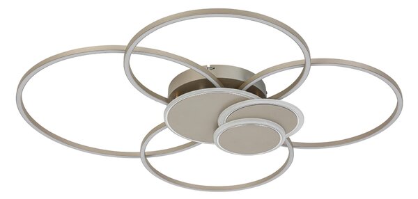 STROPNÍ LED SVÍTIDLO, 90,5/81/9,5 cm Novel - Stropní svítidla