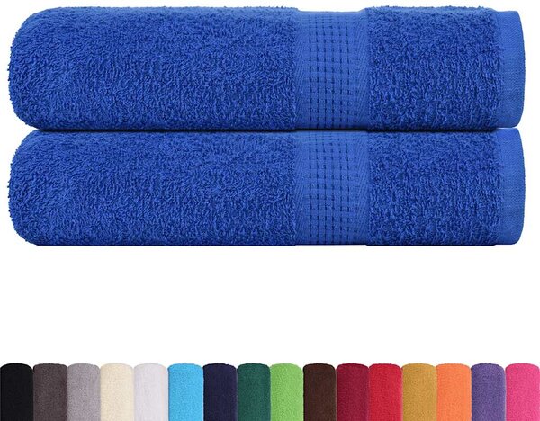 Ručníky FROGN 2 ks modré 50x100 cm 360 g/m² 136710