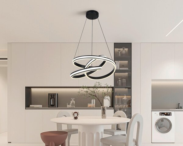 ZÁVĚSNÉ LED SVÍTIDLO, 48/52/120 cm Novel - Závěsná LED svítidla