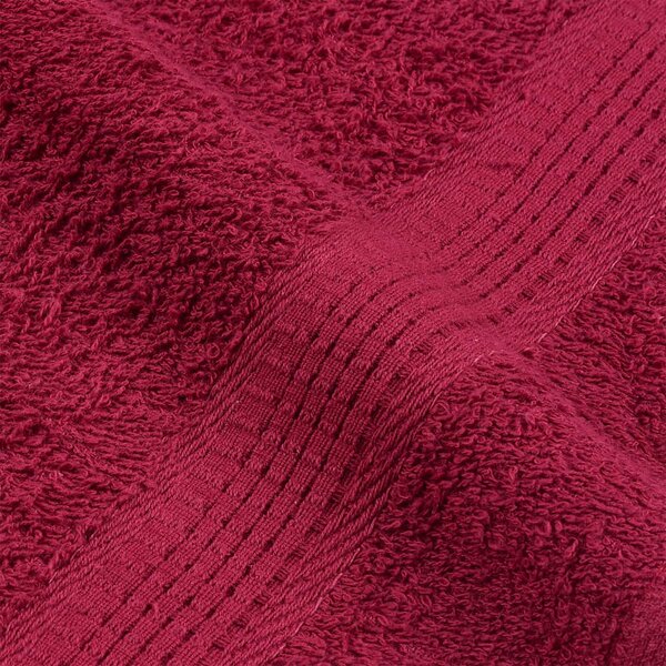Ručníky FROGN 2 ks bordó 50x100 cm 360 g/m² 136734