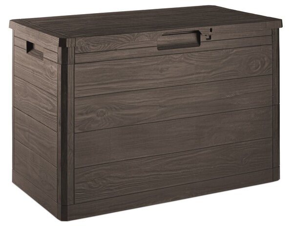 Woodys Úložný box 160 l, plastový, hnědý TOOMAX Z0186R0--3500