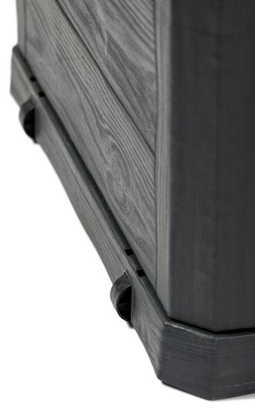 Woodys Úložný box 280 l, plastový, grafit TOOMAX Z0164R0--4100