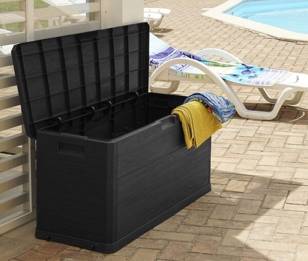 Woodys Úložný box 280 l, plastový, grafit TOOMAX Z0164R0--4100
