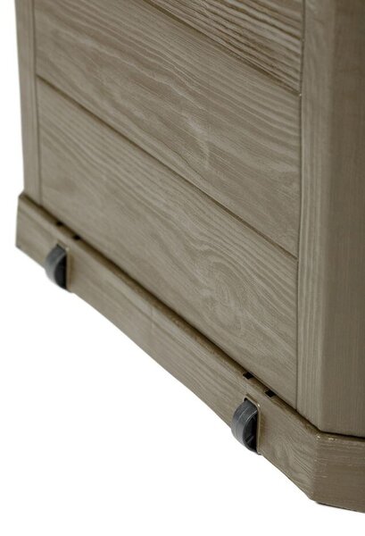 Woodys Úložný box 280 l, plastový, hnědý TOOMAX Z0164R0--3500