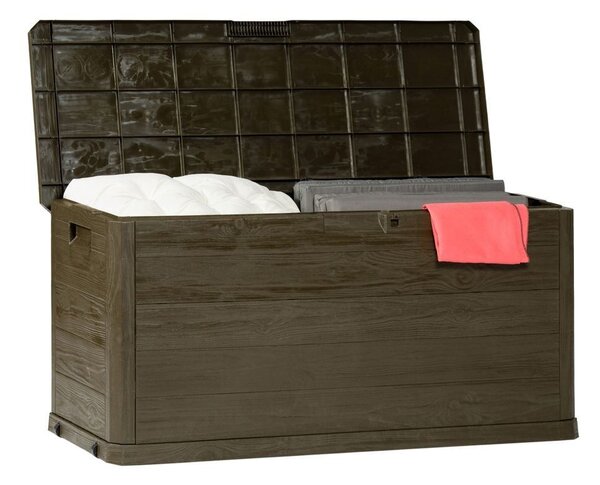 Woodys Úložný box 280 l, plastový, hnědý TOOMAX Z0164R0--3500