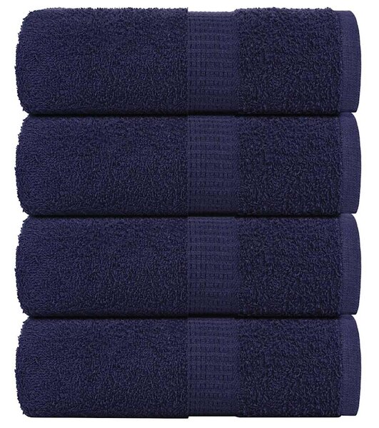 Ručníky FROGN 4 ks tmavě modré 30x30 cm 360 g/m² 136777