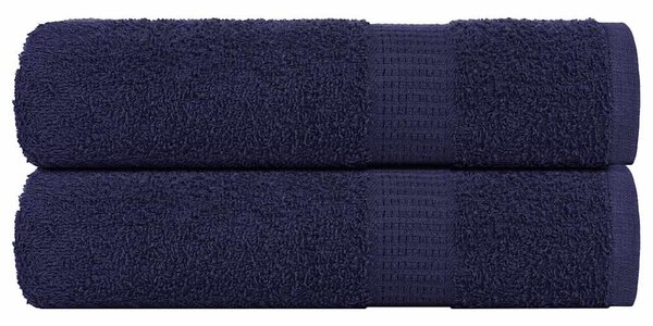 Ručníky FROGN 2 ks tmavě modré 50x100 cm 360 g/m² 136782