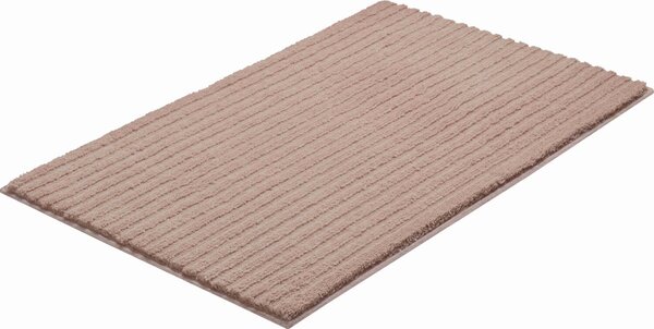 GRUND Koupelnová předložka RIFFLE čoko krémová Rozměr: 60x100 cm