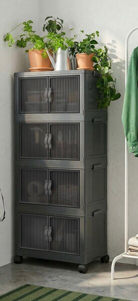Skříňka Laice 127 (antracit). Akce -21%
