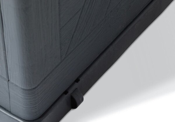 Wood Úložný box 420 l, plastový, grafit TOOMAX Z0163R0--4100