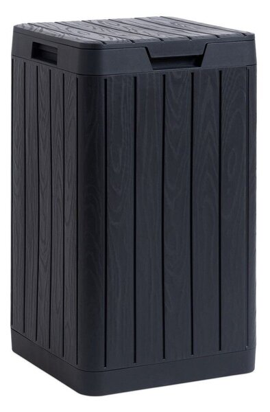 Rio Garden Zahradní koš 80 l, plastový, grafit TOOMAX Z0480RAA04100