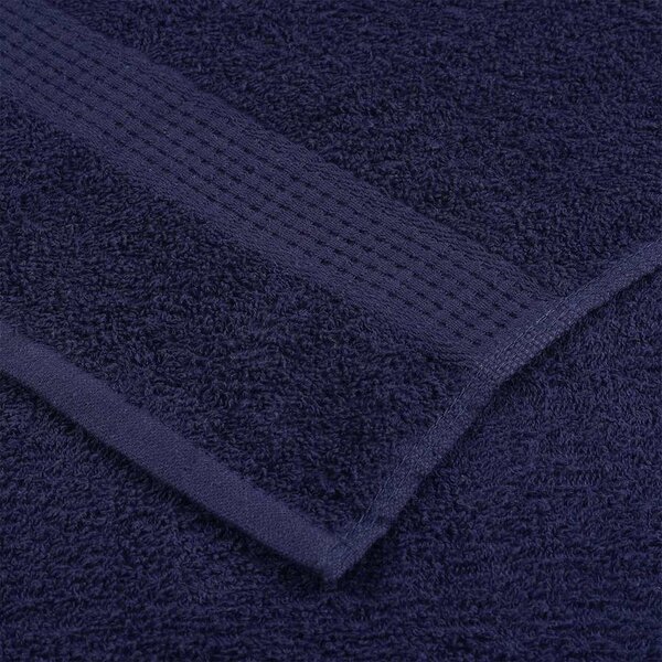Saunové osušky FROGN 4 ks tmavě modré 80x200 cm 360 g/m² 136792