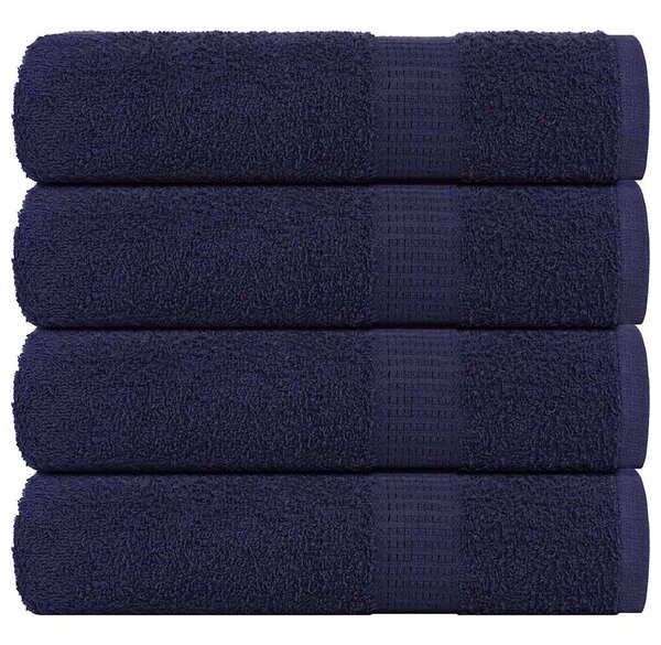 Ručníky FROGN 4 ks tmavě modré 50x100 cm 360 g/m² 136783