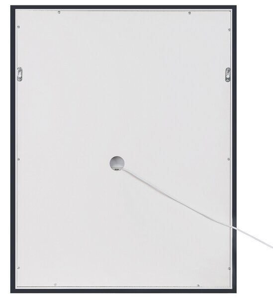 LED koupelnové zrcadlo MARTINET 70 cm 90 cm Stříbrná