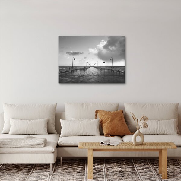 Obraz - Promenáda u pobřeží (70x50 cm)