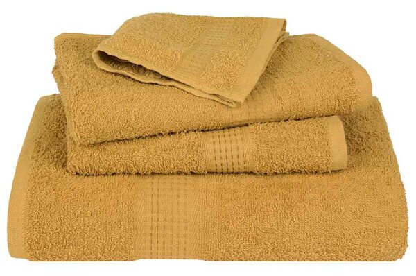 Ručníky FROGN 4 ks zlaté 50x100 cm 360 g/m² 136807