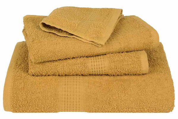 Ručníky FROGN 2 ks zlaté 50x100 cm 360 g/m² 136806