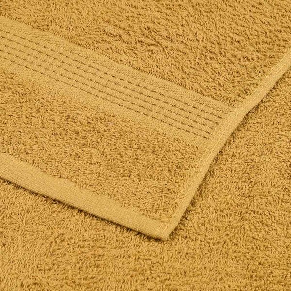 Ručníky FROGN 2 ks zlaté 50x100 cm 360 g/m² 136806