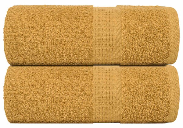 Ručníky FROGN 2 ks zlaté 30x30 cm 360 g/m² 136800