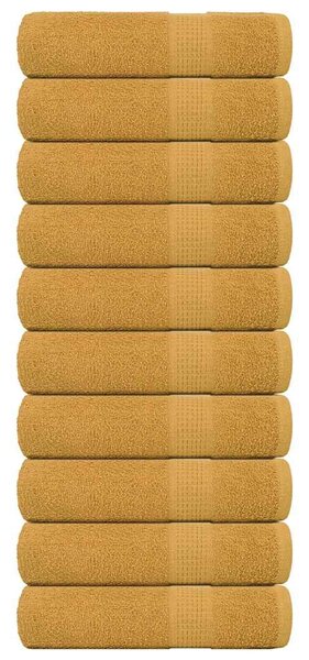 Ručníky do sprchy FROGN 10 ks zlaté 70x140 cm 360 g/m² 136811