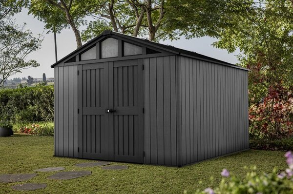 Stronghold Zahradní domek 10x11,5, 10,26 m², šedý KETER 260742B