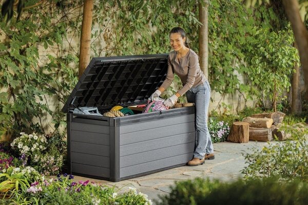 Cortina Úložný box 570 l, šedá/antracit KETER 259017