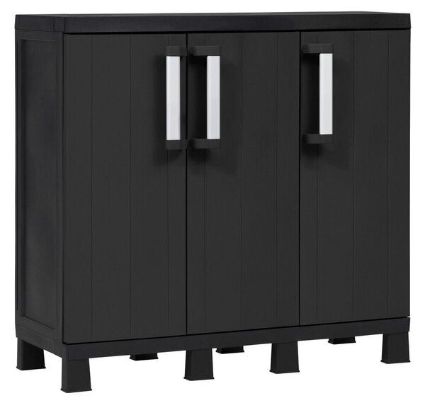 Garage Midi Trio Low Úložná skříňka, černá TOOMAX Z0218RAA04100
