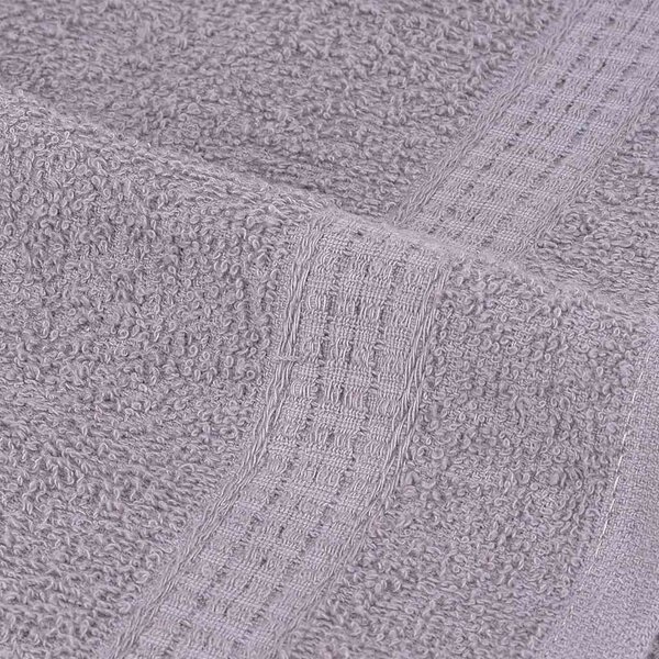 Ručníky pro hosty FROGN 10 ks šedé 30x50 cm 360 g/m² 136829